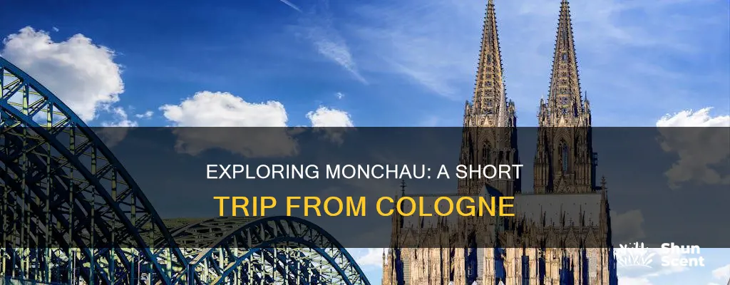 how far is monchau germany from cologne germany