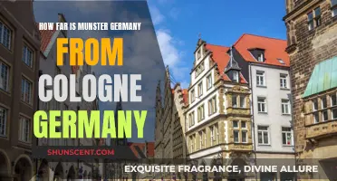 Exploring Germany: Distance Between Munster and Cologne