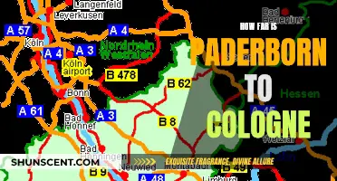 Exploring Germany: Paderborn to Cologne Distance Revealed