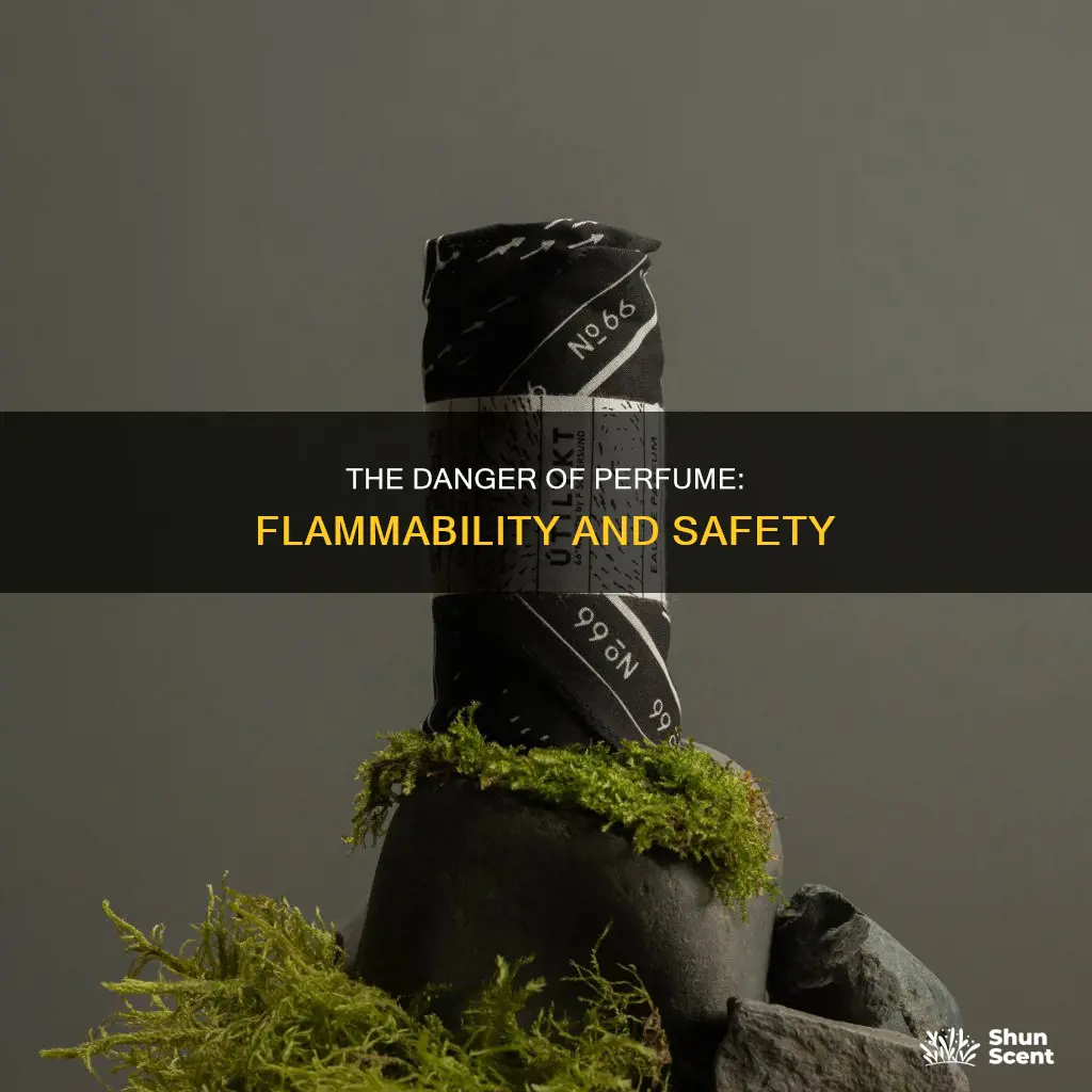 how flammable is perfume