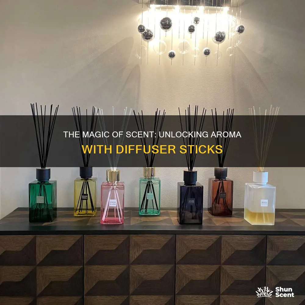 how fragrance diffuser sticks