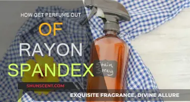 Easy Ways to Remove Perfume Stains from Rayon Spandex