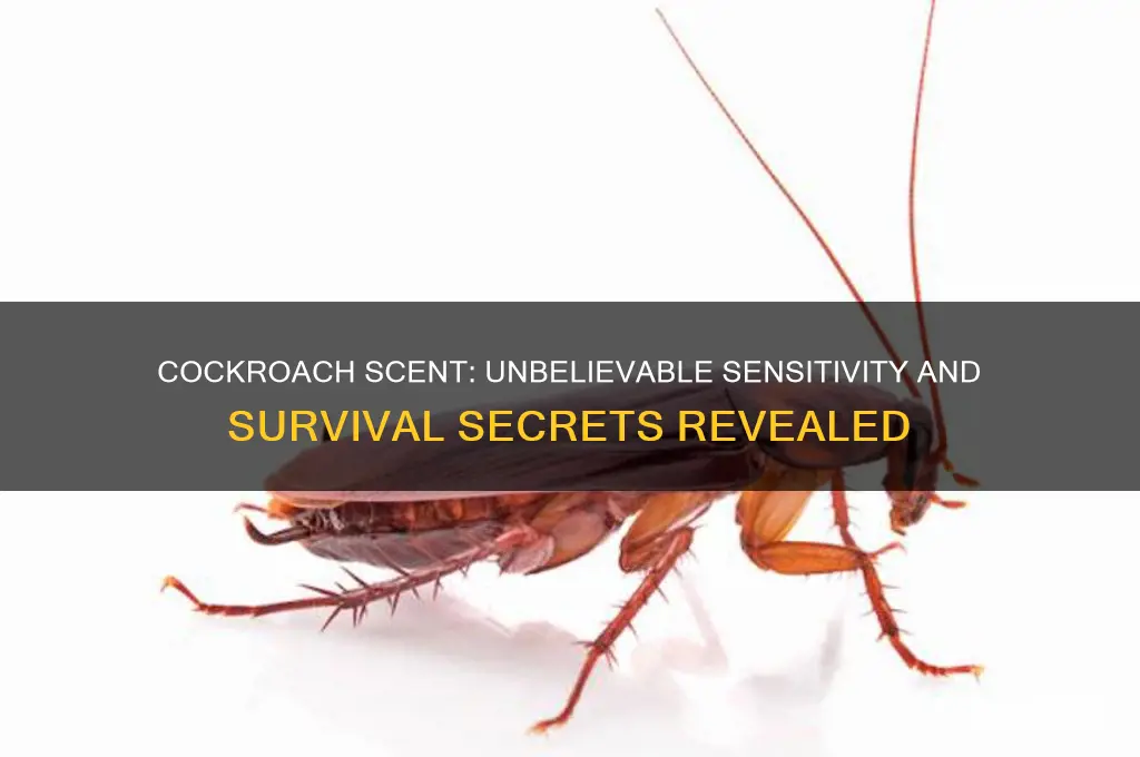 how good is a cockroaches scent