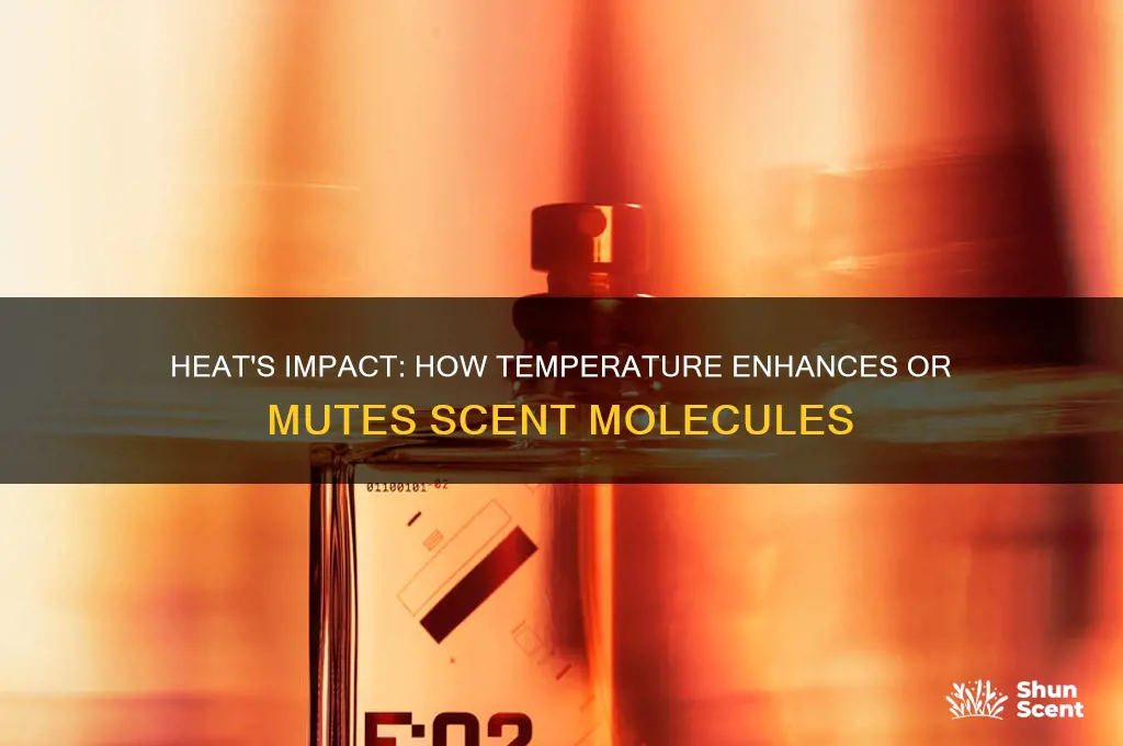 how heat affects scent molecules