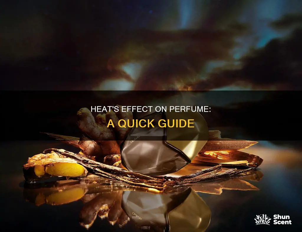 how heat changes perfume
