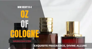 Understanding Cologne Quantities: 4 Ounces as a Standard