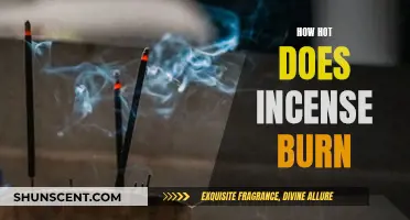 Incense Burning: How Hot Does Incense Get?