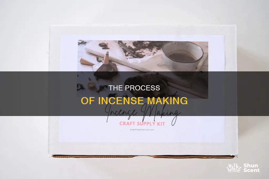 how incense eis made