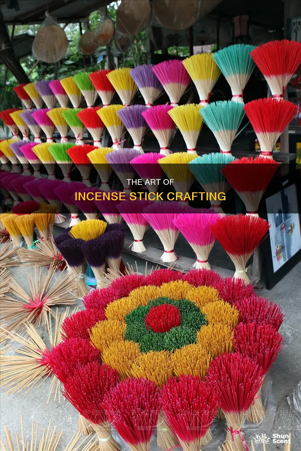how incense stocks are made
