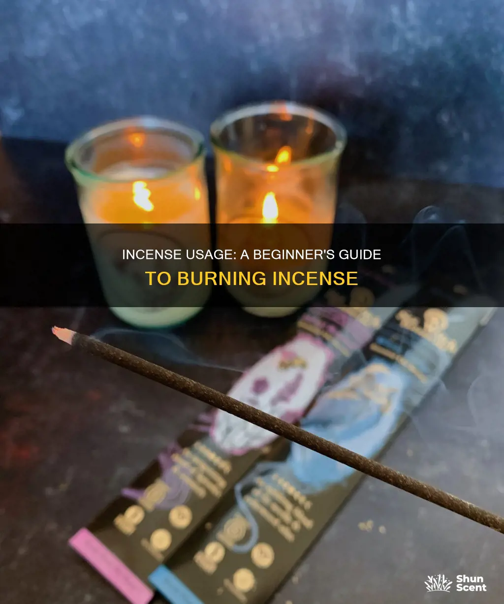 how is a incense used