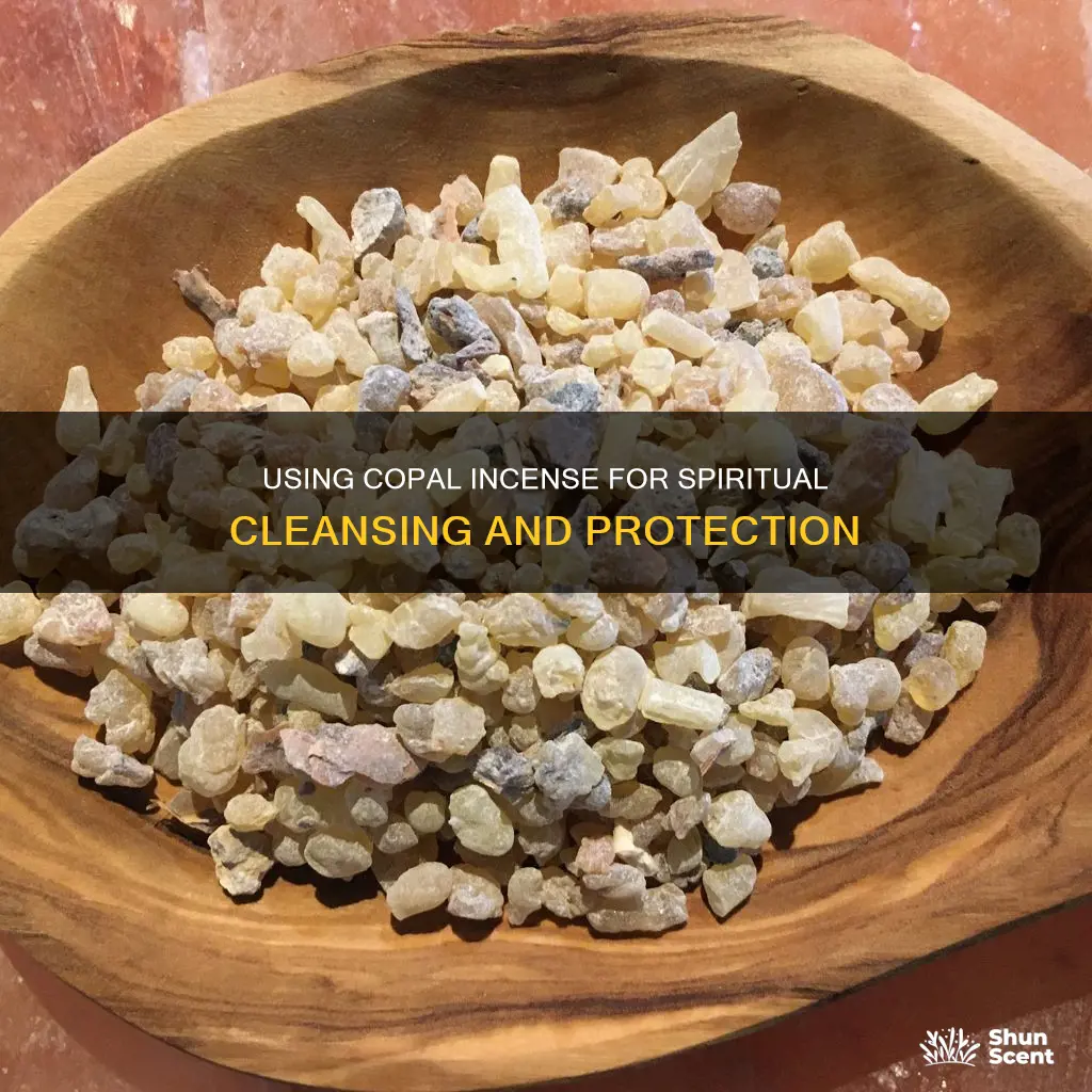 how is copal incense used in a spiritual