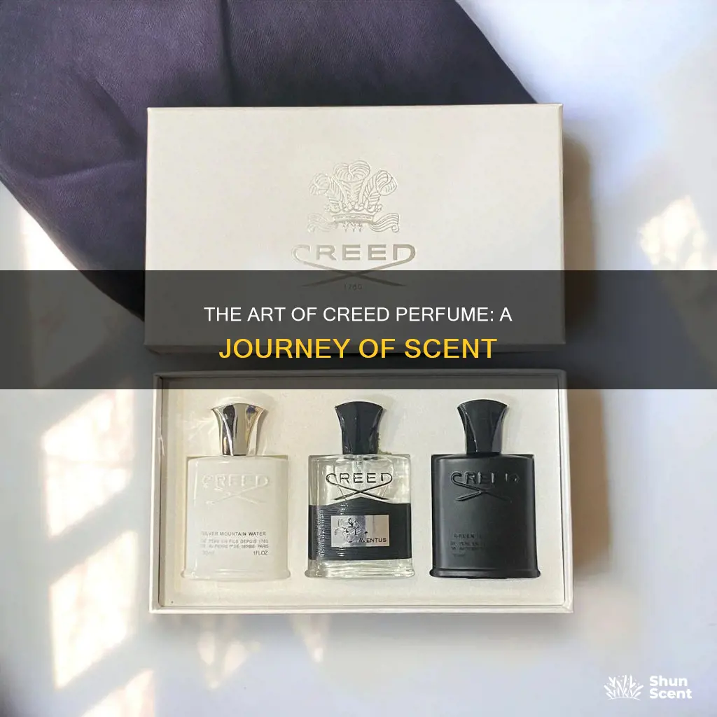 how is creed perfume made