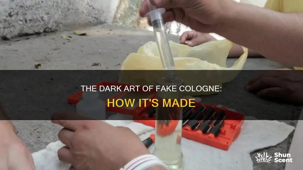 how is fake cologne made