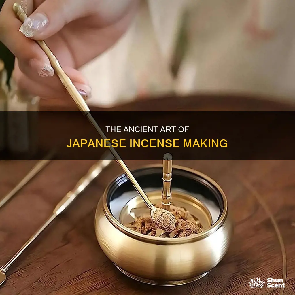 how is japanese incense made