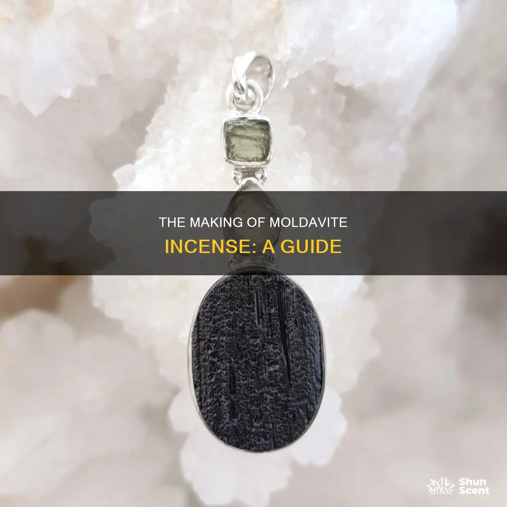 how is moldavite incense made