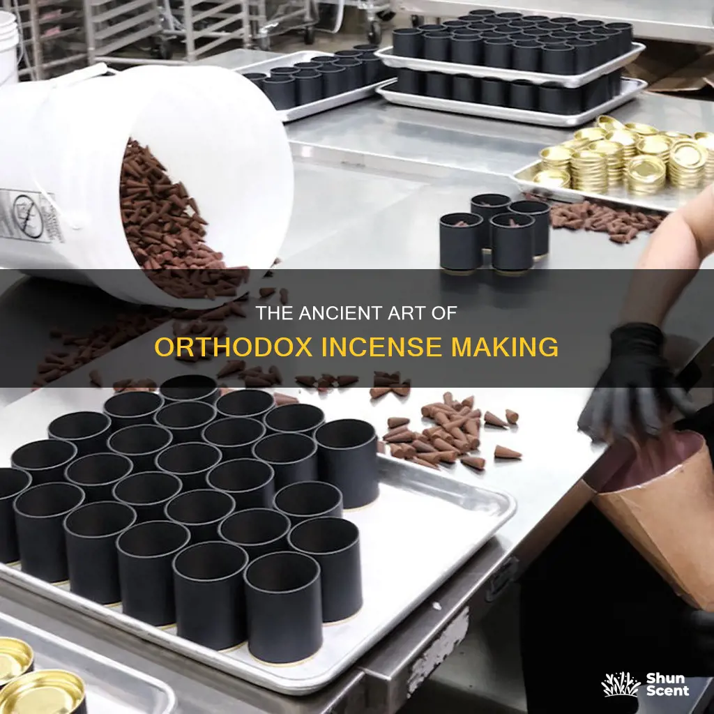 how is orthodox incense made