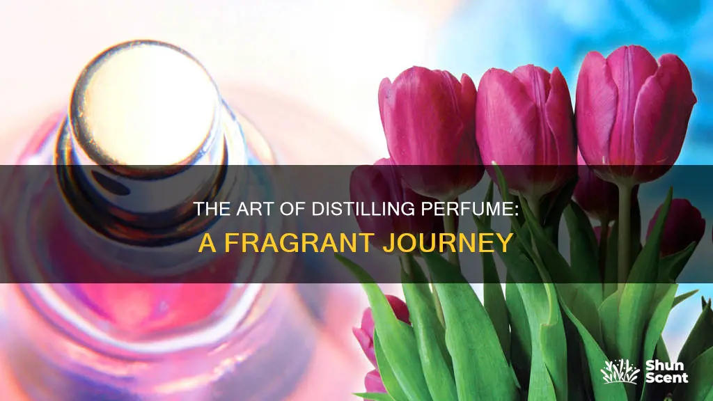how is perfume made distilled