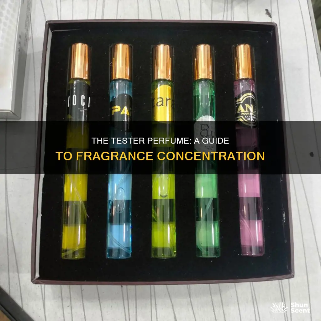 how is tester perfume