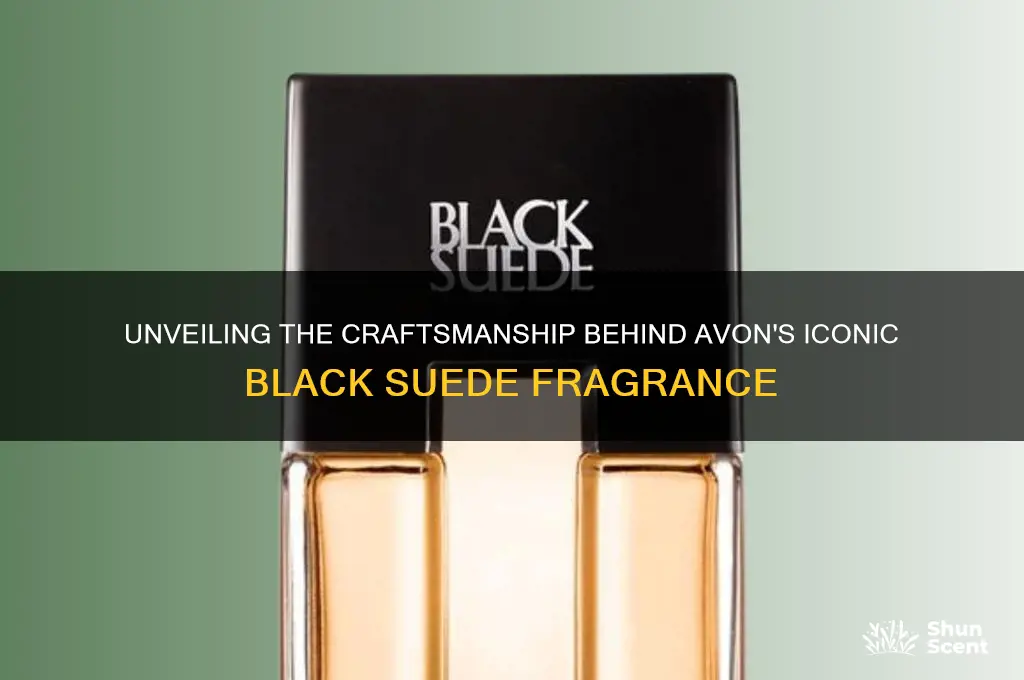 how is the avon scent black suede created