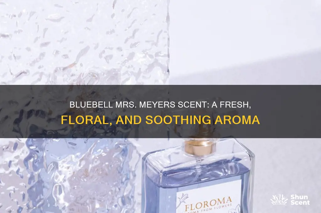 how is the bluebell mrs meyers scent