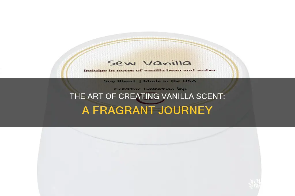 how is vanilla scent made