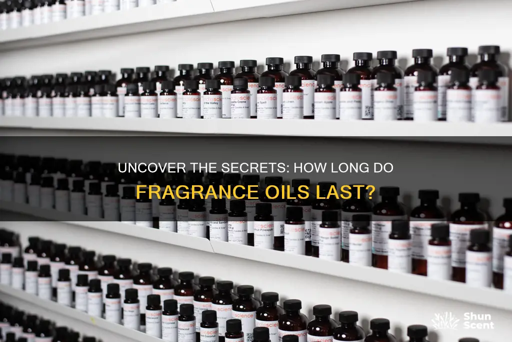 how long are fragrance oils good for