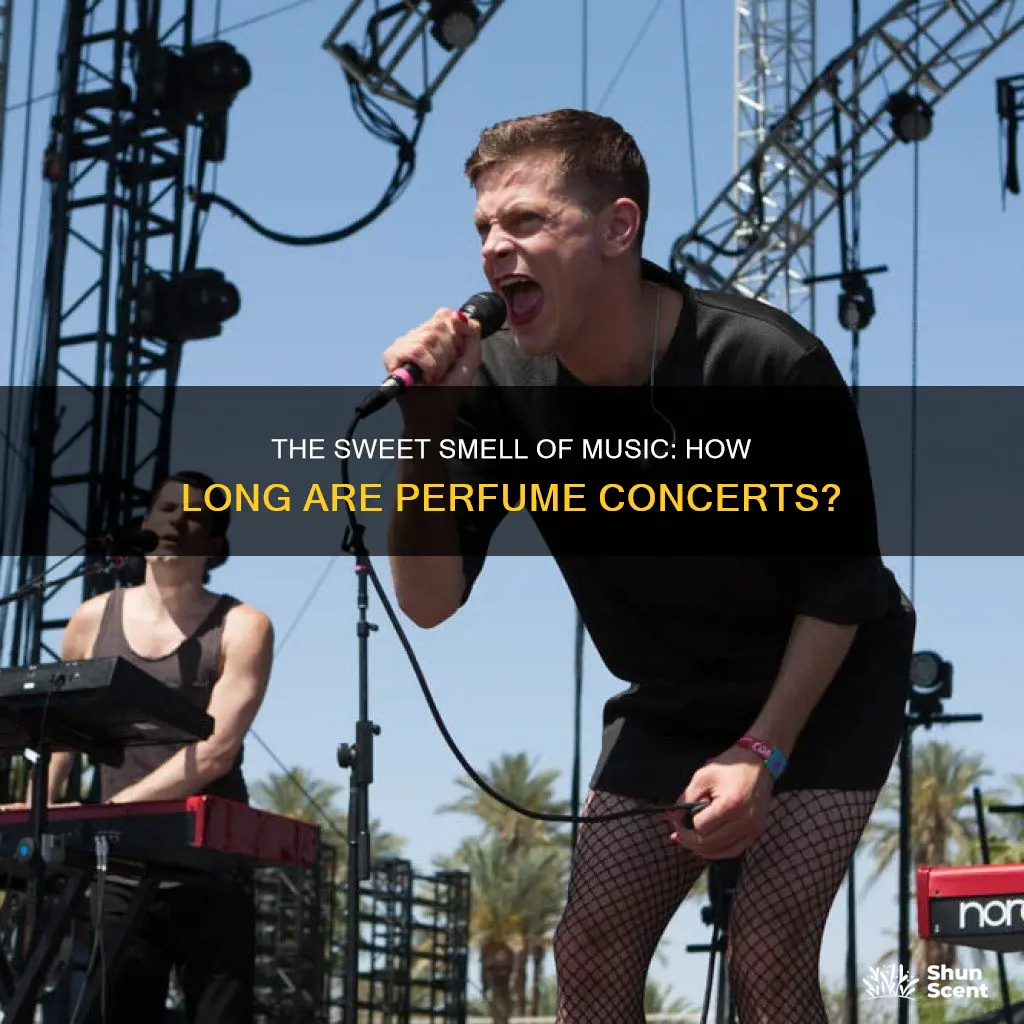 how long are perfume concerts
