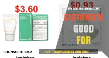 Sephora Scent Certificate Expiration: How Long is it Valid?
