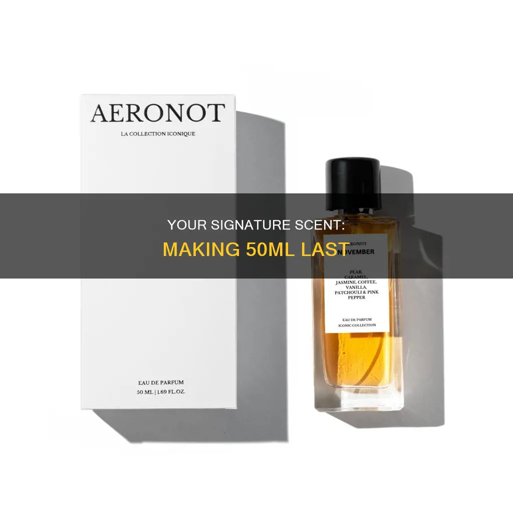 how long can 50ml perfume last