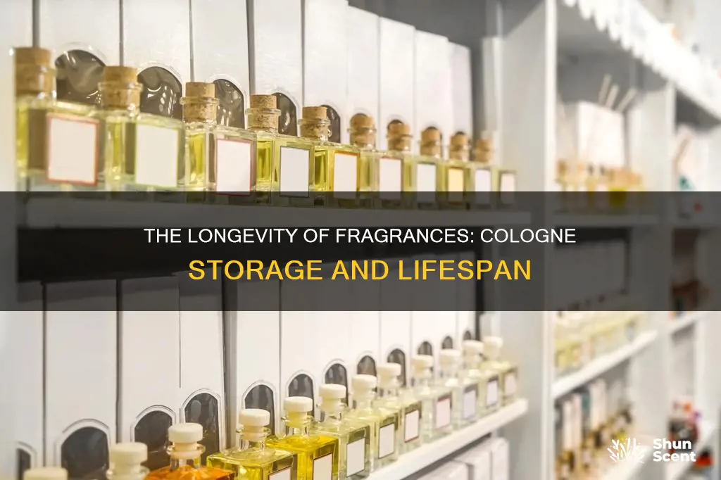 how long can cologne be stored