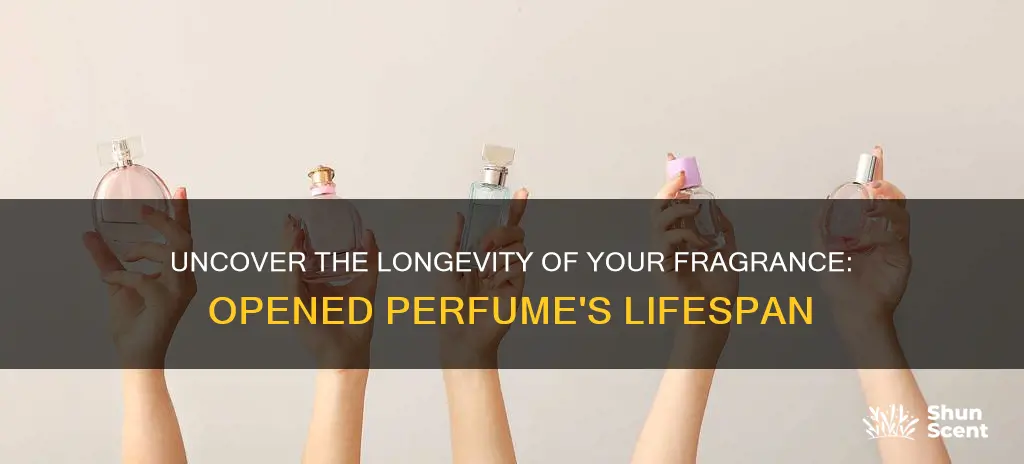 how long can perfume last once opened