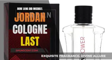 Michael Jordan's Cologne: How Long Does It Last?