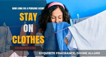 How Long Does a Person's Scent Linger on Clothes?