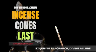 Backflow Incense Cones: How Long Does the Fragrance Last?
