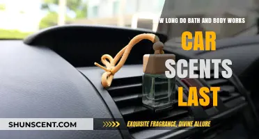 How Long Do Bath & Body Works Car Scents Last?