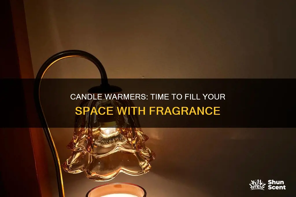how long do candle warmers take to scent the air