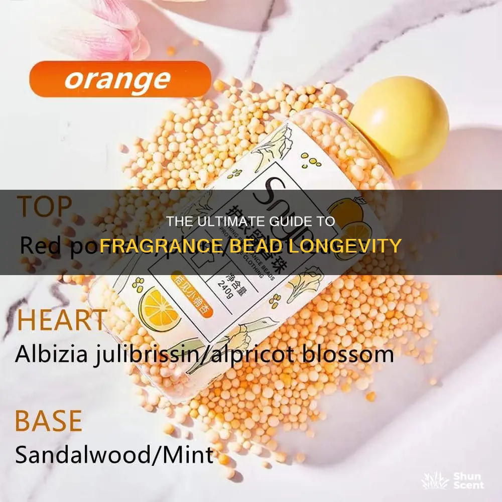 how long do fragrance beads last