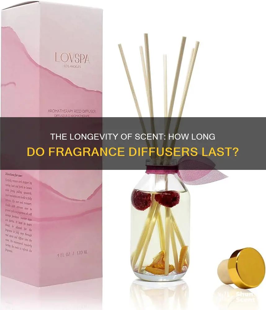 how long do fragrance diffusers last