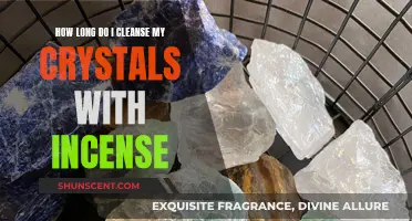Cleansing Crystals with Incense: How Long Should You Do It?