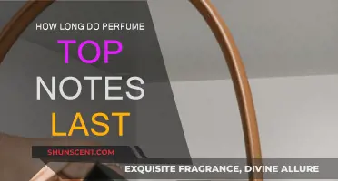 The Evaporation of Perfume Top Notes: How Long Do They Last?