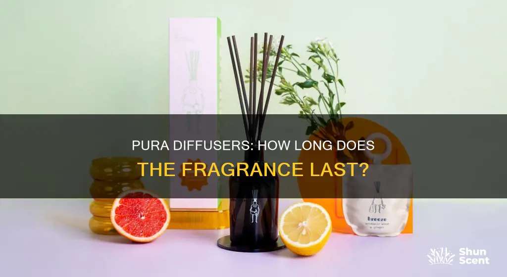 how long do pura diffusers last