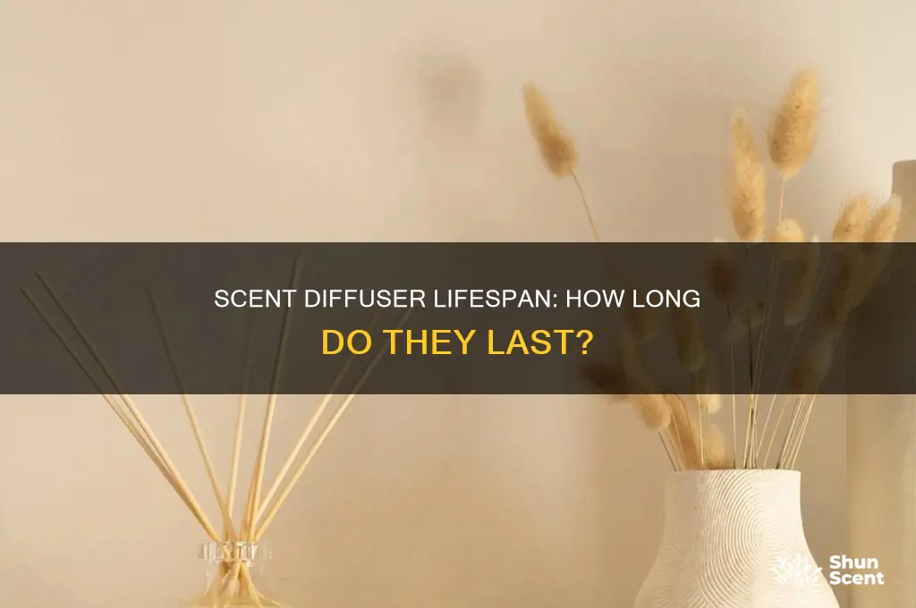 how long do scent diffusers last