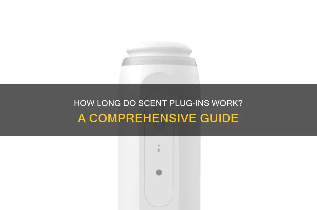 how long do scent plug ins work