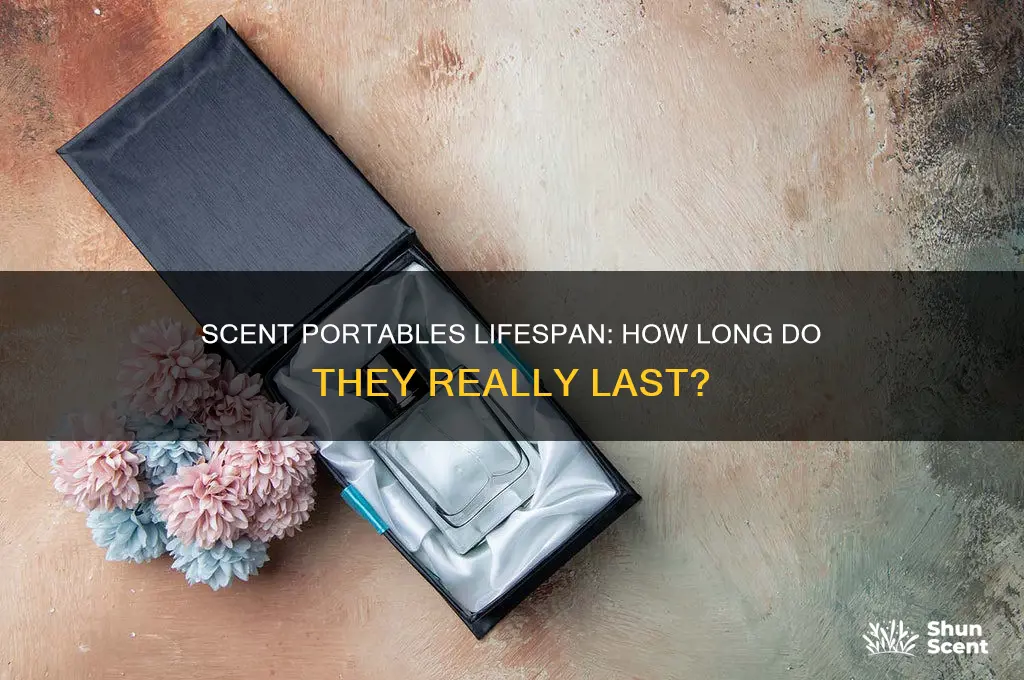 how long do scent portables last