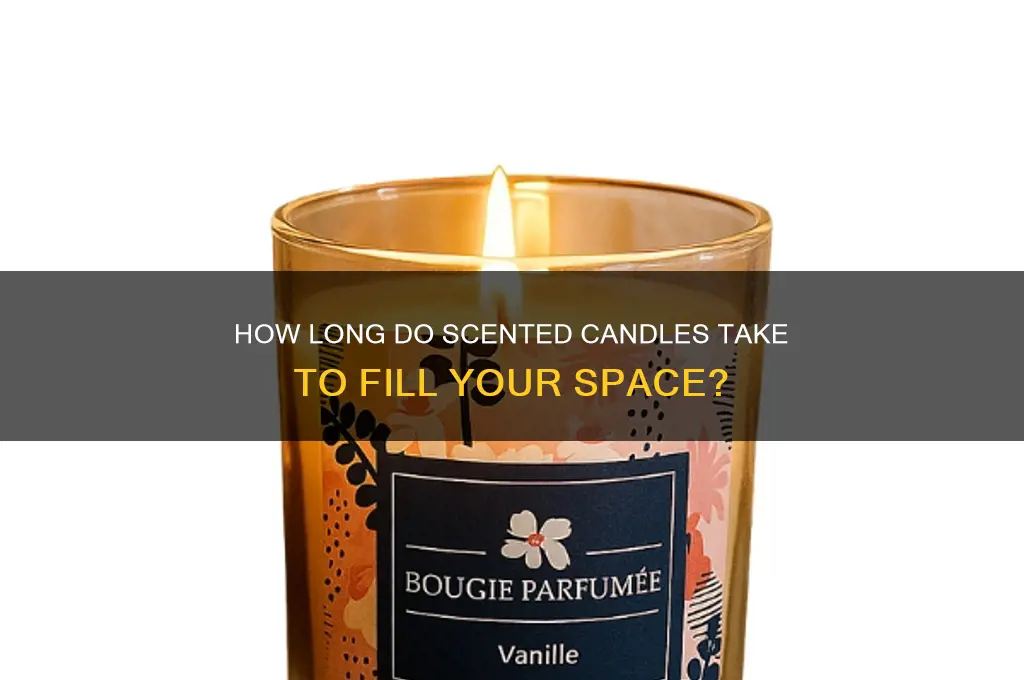 how long do scented candles take to smell