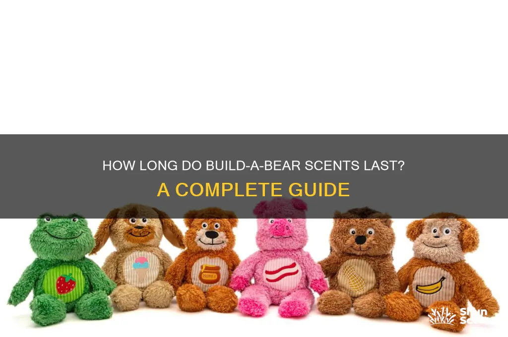 how long do scents last build a bear