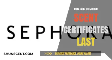 Sephora Scent Certificates Expiration: How Long Do They Last?