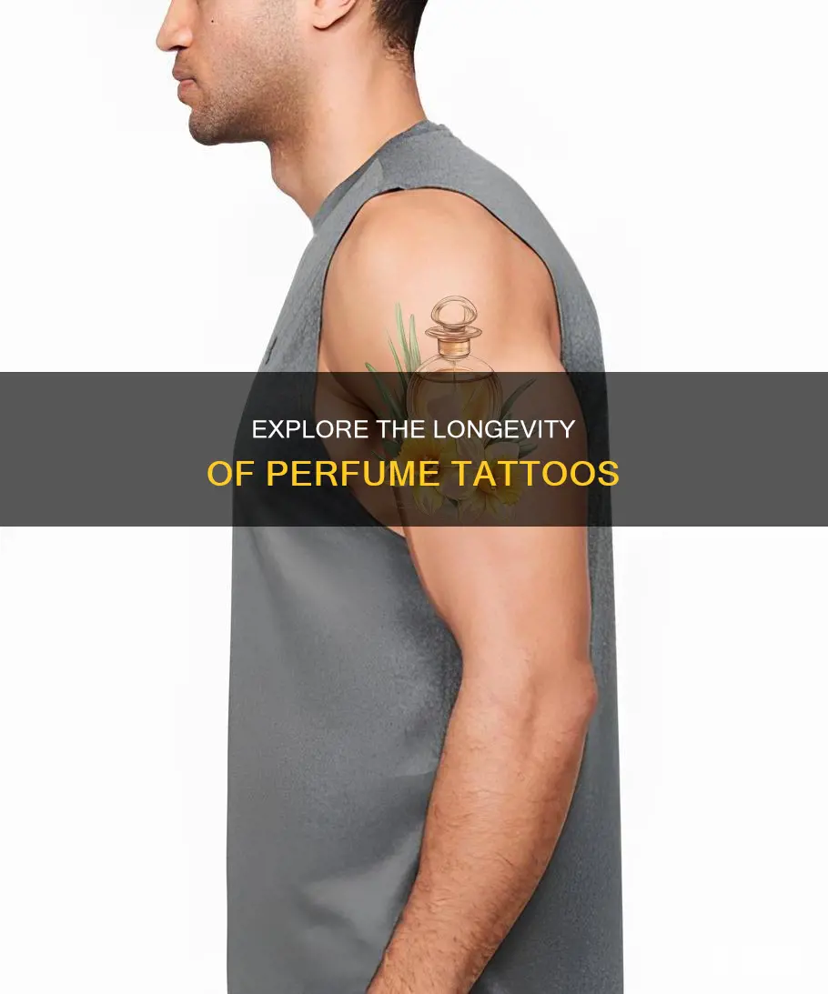 how long do the perfume tattos stay on