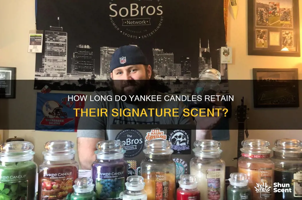 how long do yankee candles keep their scent