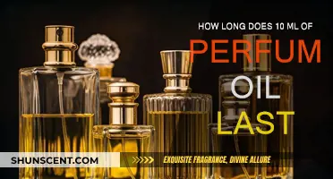 The Longevity of Perfume Oil: 10ml Usage